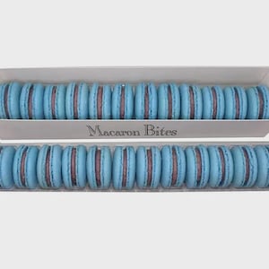 Blueberry Macarons Gift Box - 24 Count