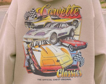Vintage Chevy Corvette T-Shirt, 90s Racing Car Tee, Nascar Winston Cup Series Shirt, Gift For Dad Mom