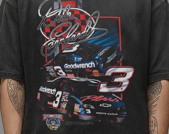 Vintage 90er Jahre Nascar Dale Earnhardt Uhr altes Nascar Rennen T-Shirt, Nascar Winston Cup Serie Shirt, 90er Jahre Rennwagen T-Shirt, Geschenk für Papa Mama
