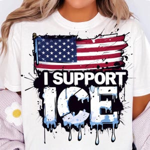 I Support ICE, Ice Agent Png, Support Your Local Ice Agent Png, Satire Png, Ice Design, Funny Ice Png, Digital Download, File Png