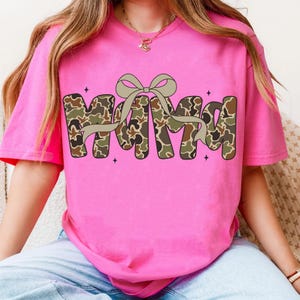 Mama Preppy Duck Camo Camouflage Png, Camouflage Png Mama, Mama coquette camo bows png, Camo Mama Png, Duck png, Mama Png Sublimation