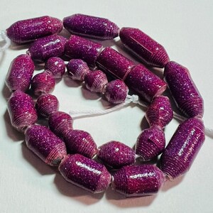 Paper Beads Handmade Beads Hand Made Jewelry Supplies from Quality Cardstock Jewelry Making Supplies