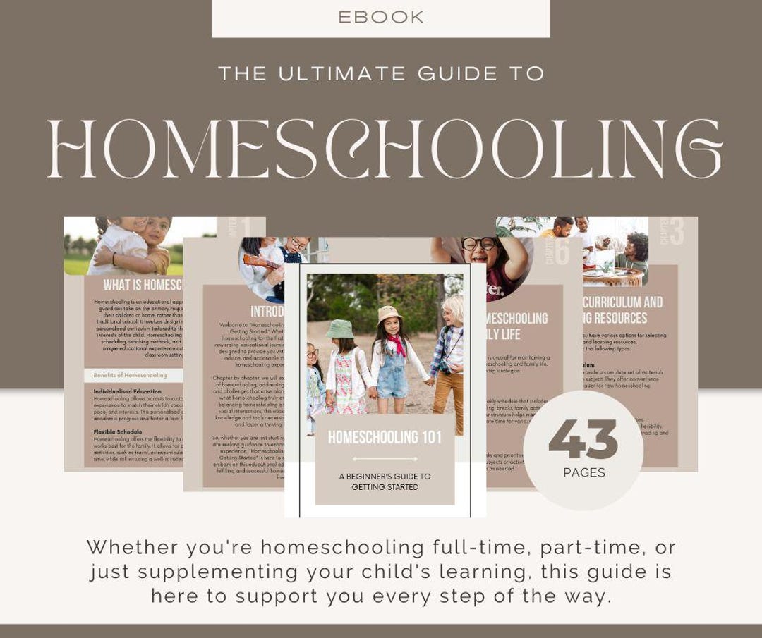 Ebook Homeschooling for Beginners | Digital Guide for Parents | Getting ...