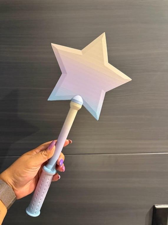 Magic Credit Card Wand Star File Stl 3D Print, STL Magic Wand Credit Card Holder – Telescopic Handle STL| 3D Print, Tap-To-Pay