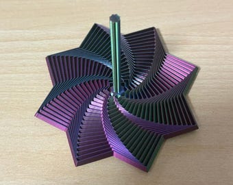 Fichier haute qualité 3MF Star Fidget pour impression 3D, jouet de bureau anti-stress en rotation, Star Fidget pour impression 3D bureau anti-stress en rotation