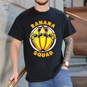 Comfort Colors Lets Go Bananas Shirt, Cute Matching Banana Baseball T-shirt, Green Youth Savannah Graphic Tee, Unisex Baseball Banana Tshirt