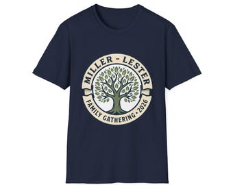 2026 Miller-Lester Family Gathering Erwachsenen-T-Shirt