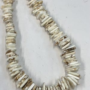 Cream Howlite Turquoise Chip Slices, Graduated Discs, Rondelle Shape (16 Inches)