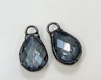 one piece of Hand Soldered  Crystal Charm/pendant