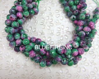 35-37 pcs bead 10mm faceted multi agate