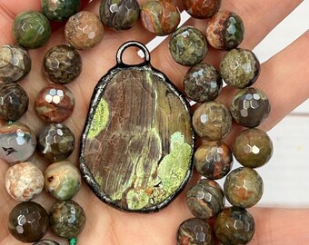 One of Kind Bundle set beads and focal bead