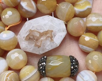 One of Kind Bundle set beads and focal beads