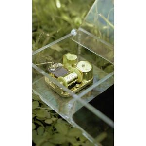Personalized Acrylic Music Box with Ring Holder: Custom Engraved Gift
