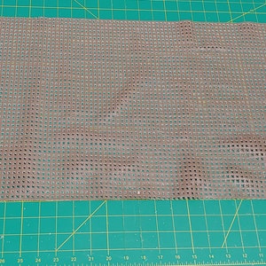 Perforated Cowhide Genuine Leather Piece 4P13 - Taupe - leather scraps; eco friendly; scrapbooking; crafting 144 grams