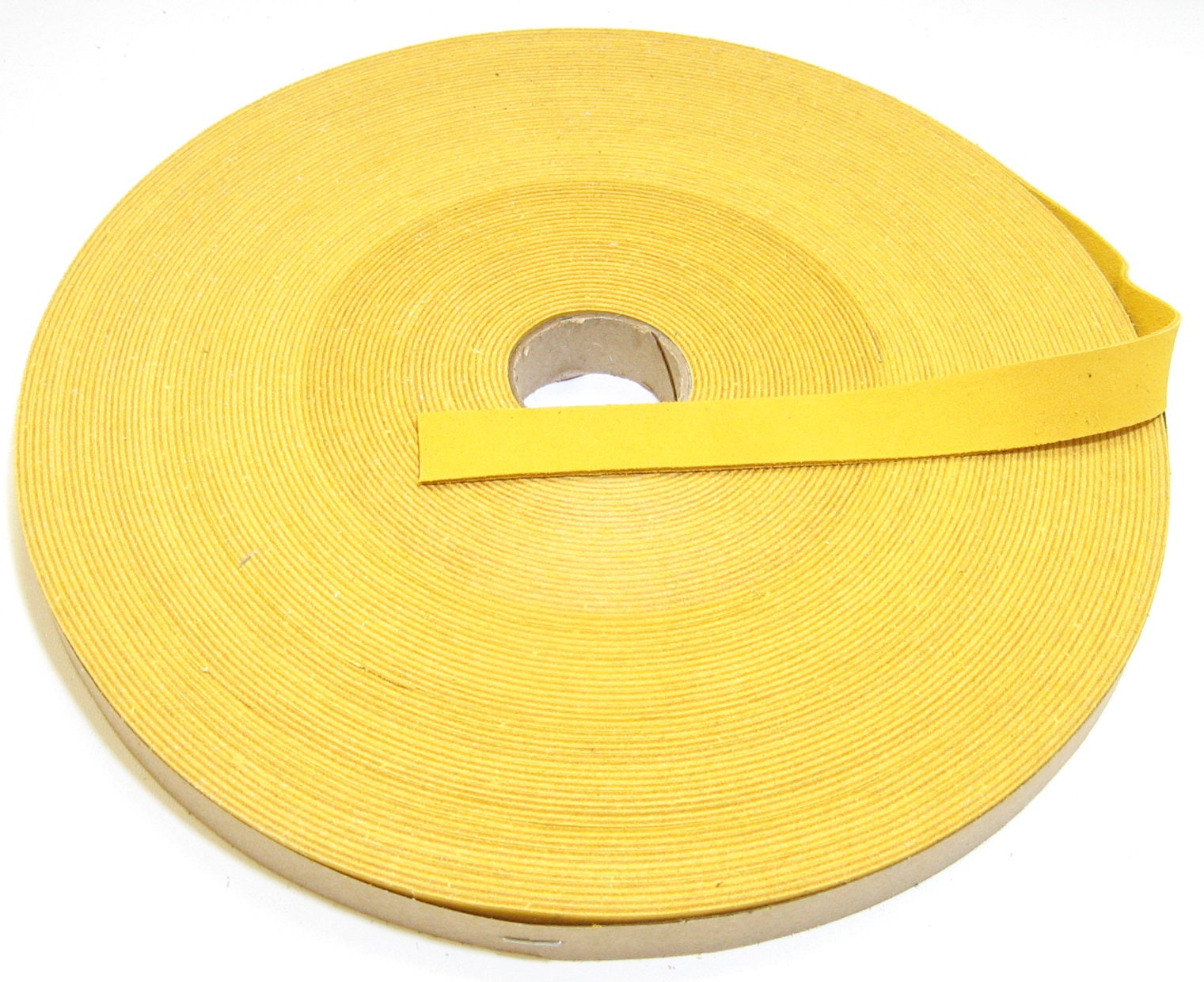 3/4" Flat, Lacing in Issy Yellow Gold Calf Split Suede (5 yds) 0750ND9