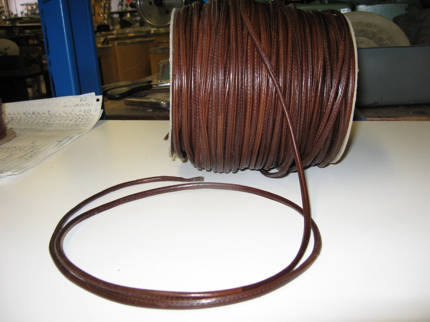 Lamb Leather Round Jewelry Cord 5/32