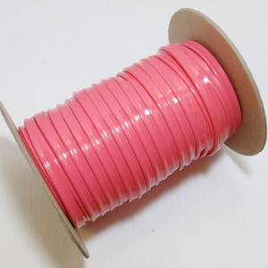 Kordel Paspel 5/16 Pink Lack Polyurethan Kunstleder (5 yds) 2095XUPU
