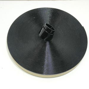 Thickness of 0.022 set of 20 3 x 2-12 Black Patent Polyurethane Label Bases Condor Rectangles good for labels