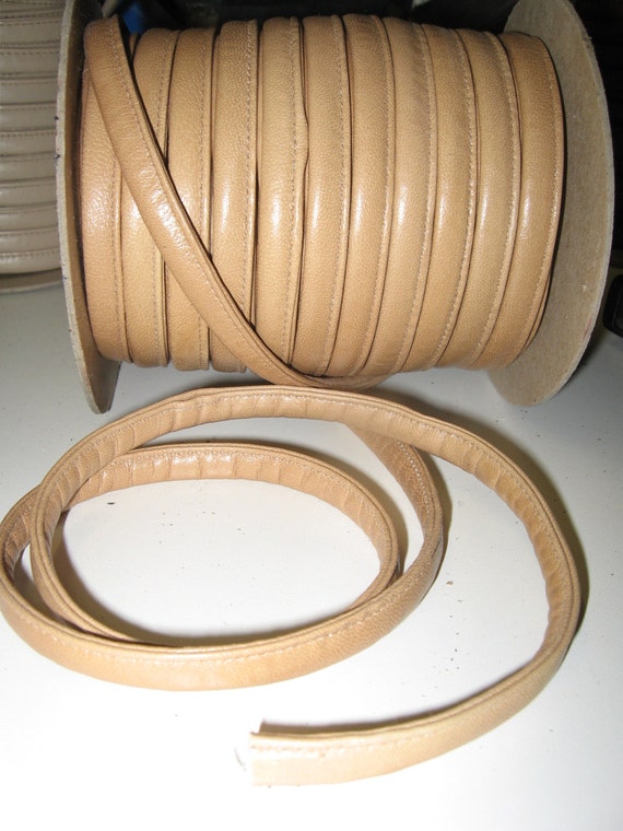 Cordons en cuir véritable vintage, rond et plat, pour bricolage de