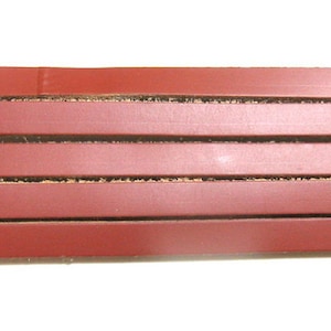 7/32&quot; Flat cowhide lacing in brown 4 PC. different lengths (2 + 1.5 yds) 7YRD total 0218ND9