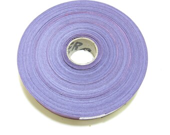 1- 1/4" Flat, Pig Suede Stripping, in Violet (3 YDS) 1250NP4 trim tape; edge binding; leather tape