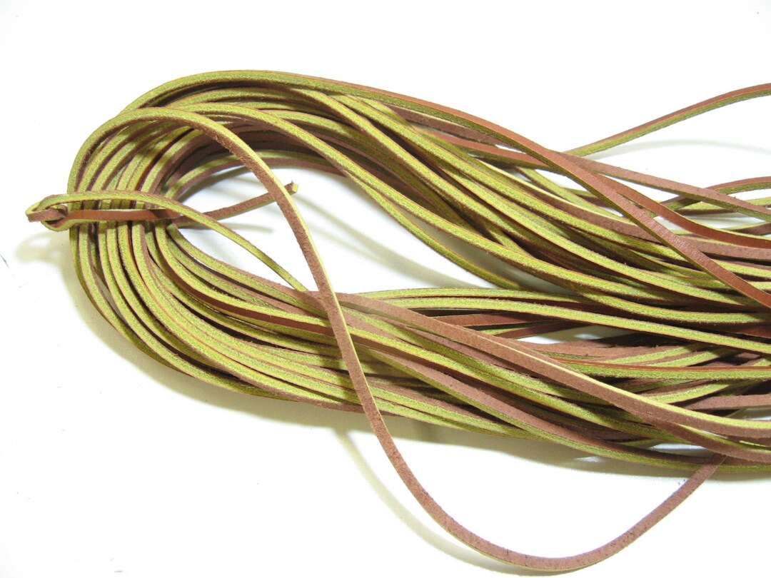 Rawhide Leather Laces 1/8 X 45 Rust Etsy