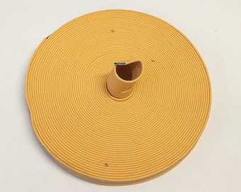 Bandoulière en toile jaune double pliée de 2,5 cm (1-1/4 po.) (3 yards) 1250BTCAN - bandoulières ; imitation daim ; sac à main ; couture ; artisanat