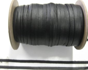 Leatherette 1/4" Flat Lacing (10 yds) 0250NV