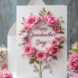 Tarjeta del Día de la Abuela, imprimible al instante y espiritual: una bendición digital para el alma.