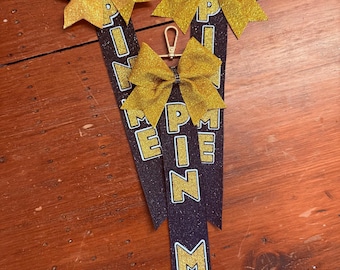 Personalized Pin Me Ribbon: Cheer, Sports, Dance - Spirit Wear