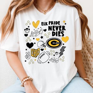 Centerville Elks Shirt, Elks Shirt, Centerville Elks, Elks Mom Women Shirt, EPND, Doodle TShirt