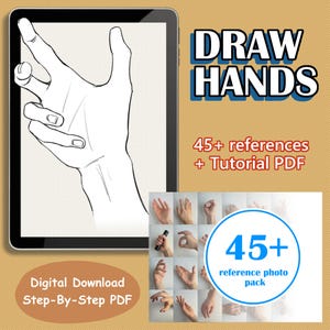 Learn to Draw Hands with 45+ References