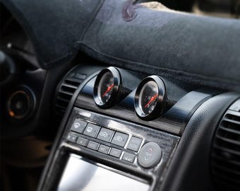 3D PRINT STL: 2005-2007 Infiniti G35 Cubby Gauge Pods (2X or 3X Pods)