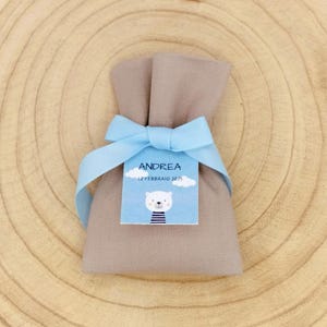 Confetti Bags for Baptism, Birth, Communion, Birthday, DIY, Personalized, Favor Bags, TAG