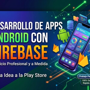 Android application development with a Firebase database
