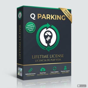 QPARKING - App POS per la gestione dei parcheggi su Android | Sistema di parcheggio in spagnolo con stampa termica e pagamento tramite carta a vita