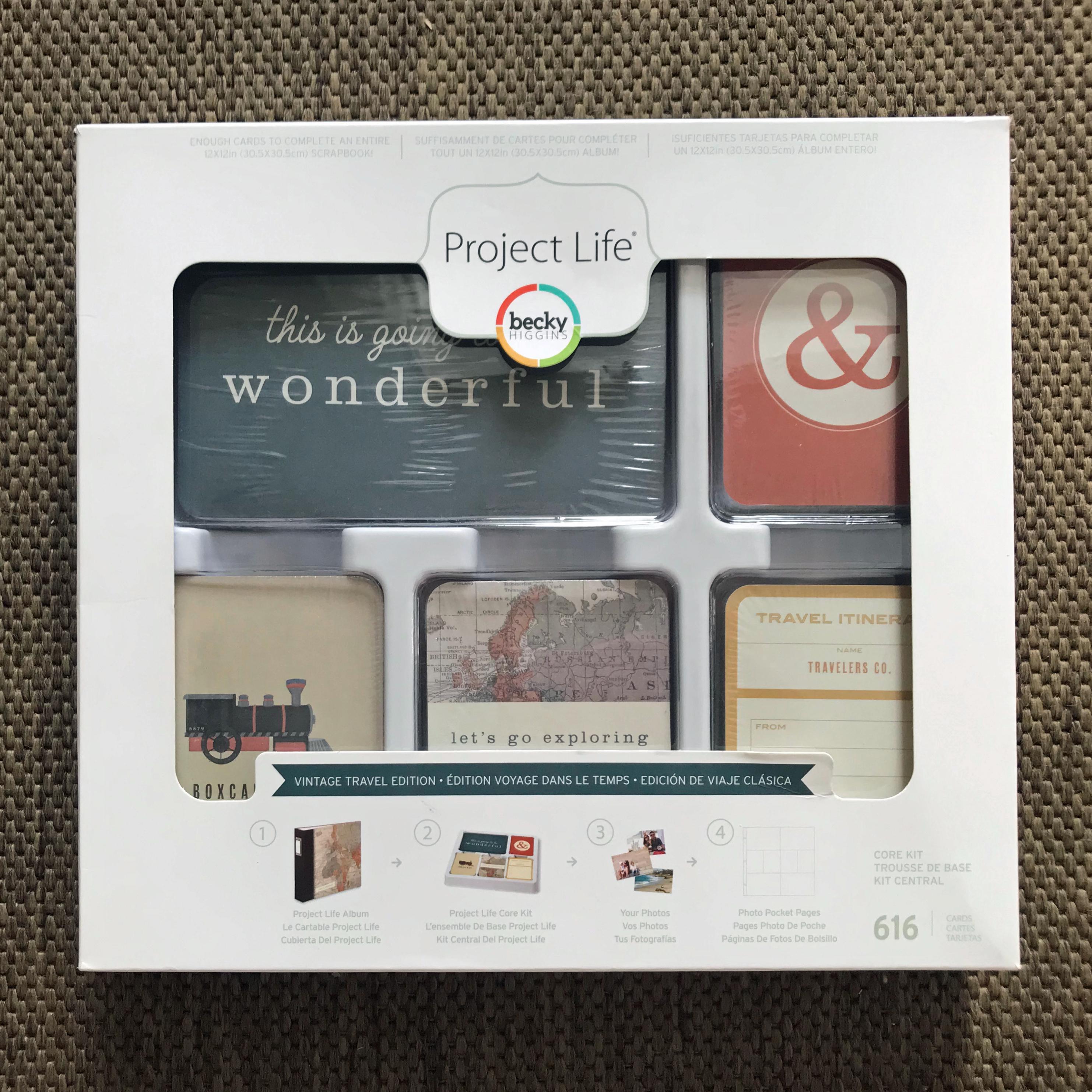 Project Life Core Kit Click Heidi Swapp Project Life Core Kit Prismatic - Set 576 Carte Per ...
