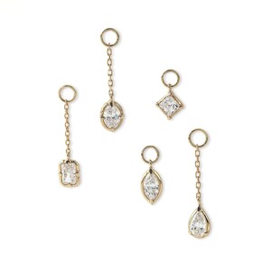 Morph Drop – Five Shape Diamond Drop Charms