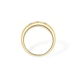 Starglow Band-Star Inspired Minimal Ring