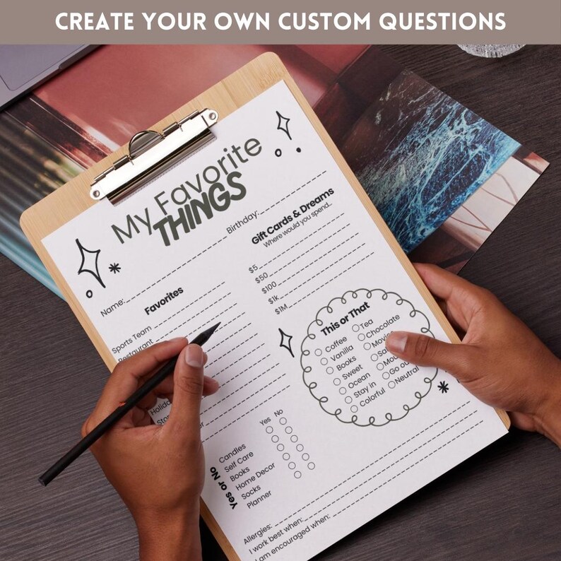 All About Me, Employee Info Sheet | Employee Favorites and Work Team ...