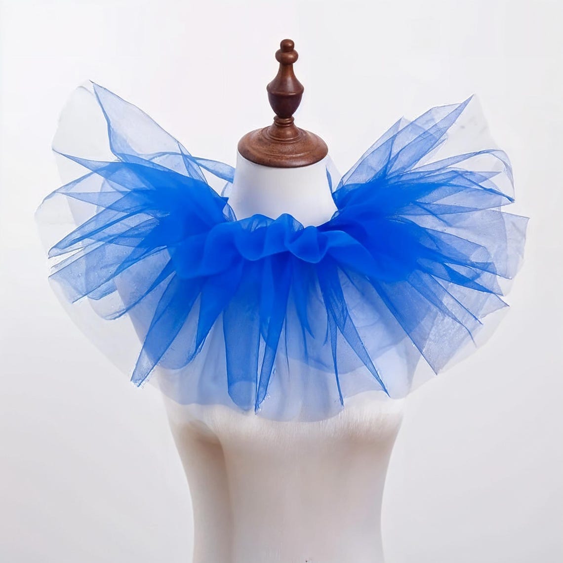 Tulle Clown Circus Collar, Pierrot Collar, Tulle Clown Ruffle, Neck ...