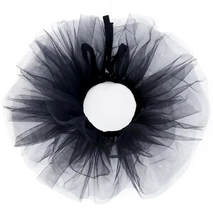 Halskrause Tüll, Tüll Clown Zirkuskragen, Pierrot Kragen, Tüll Clown Rüsche, Zirkus Rüschen Kragen, Clown Halsrüsche, Kostüm Krause Bild 6
