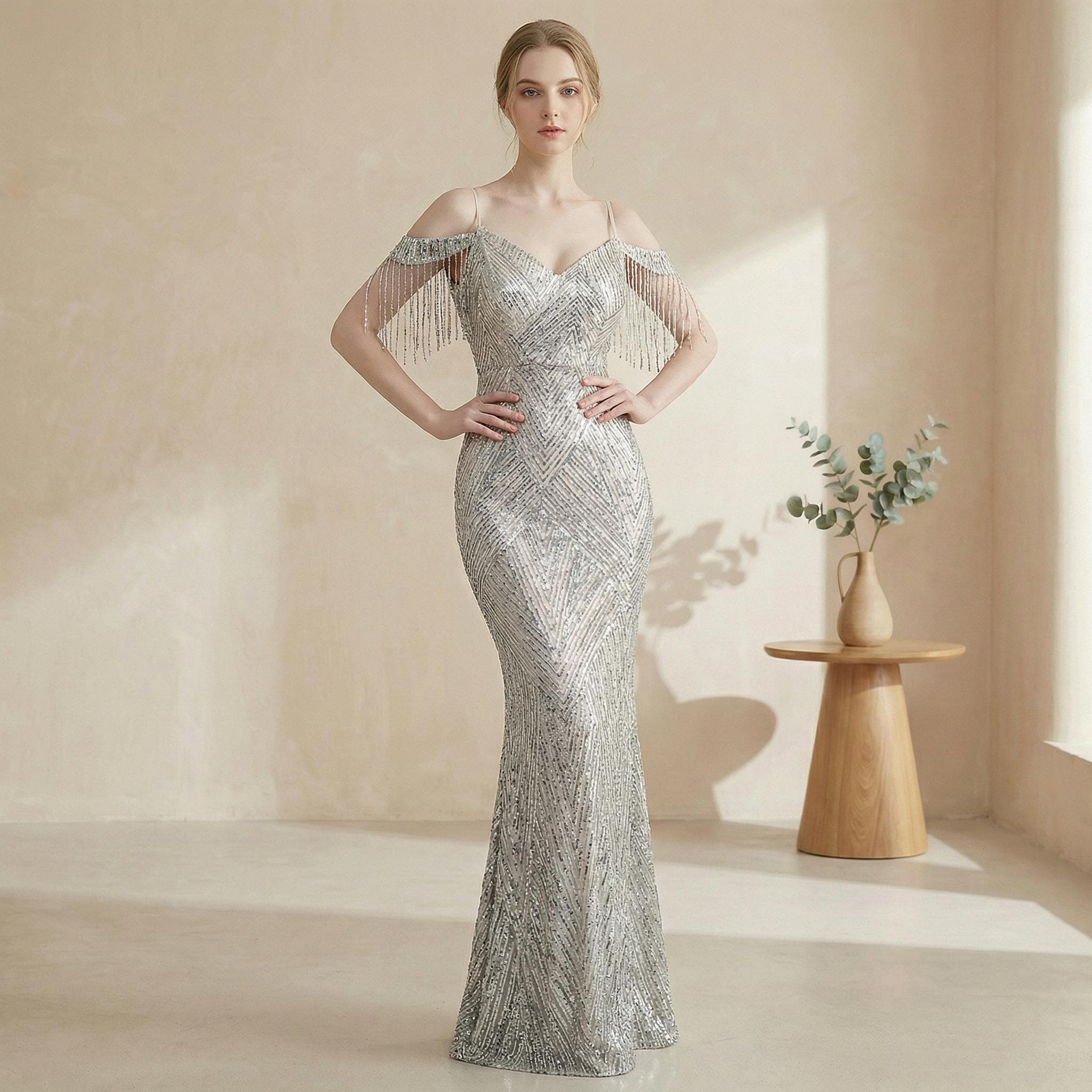 20s Bridesmaid Dress