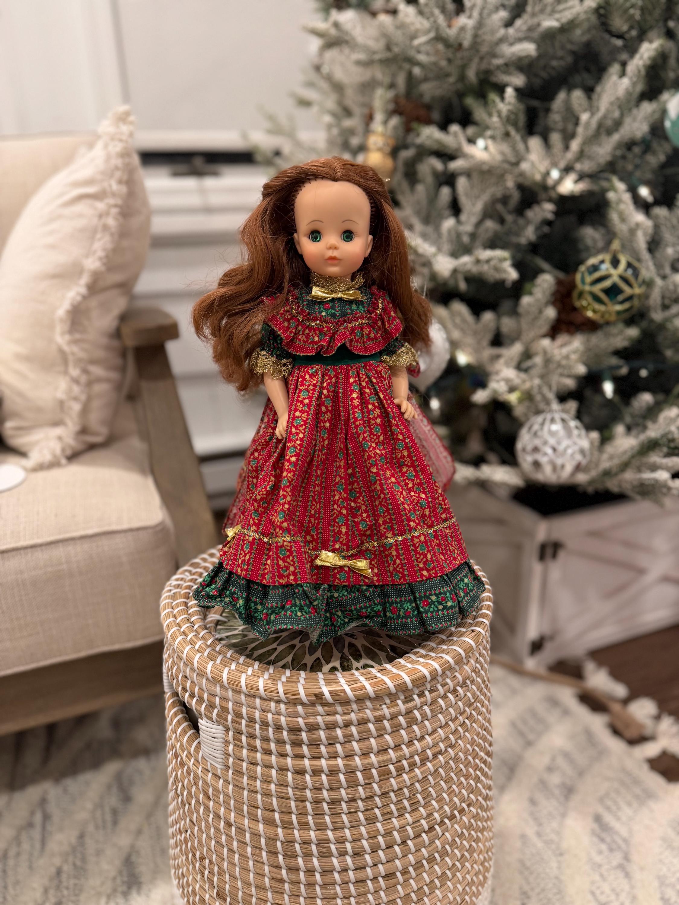 人形 Madame Alexander Country Christmas Doll Vintage Madame Alexander 1964 Country Christmas Doll - Etsy Israel