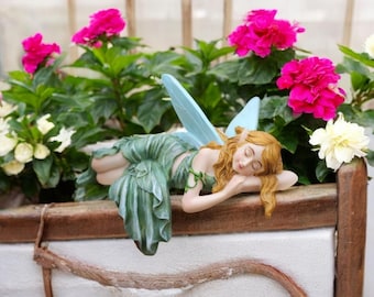 Gartenstatue der schlafenden Fee