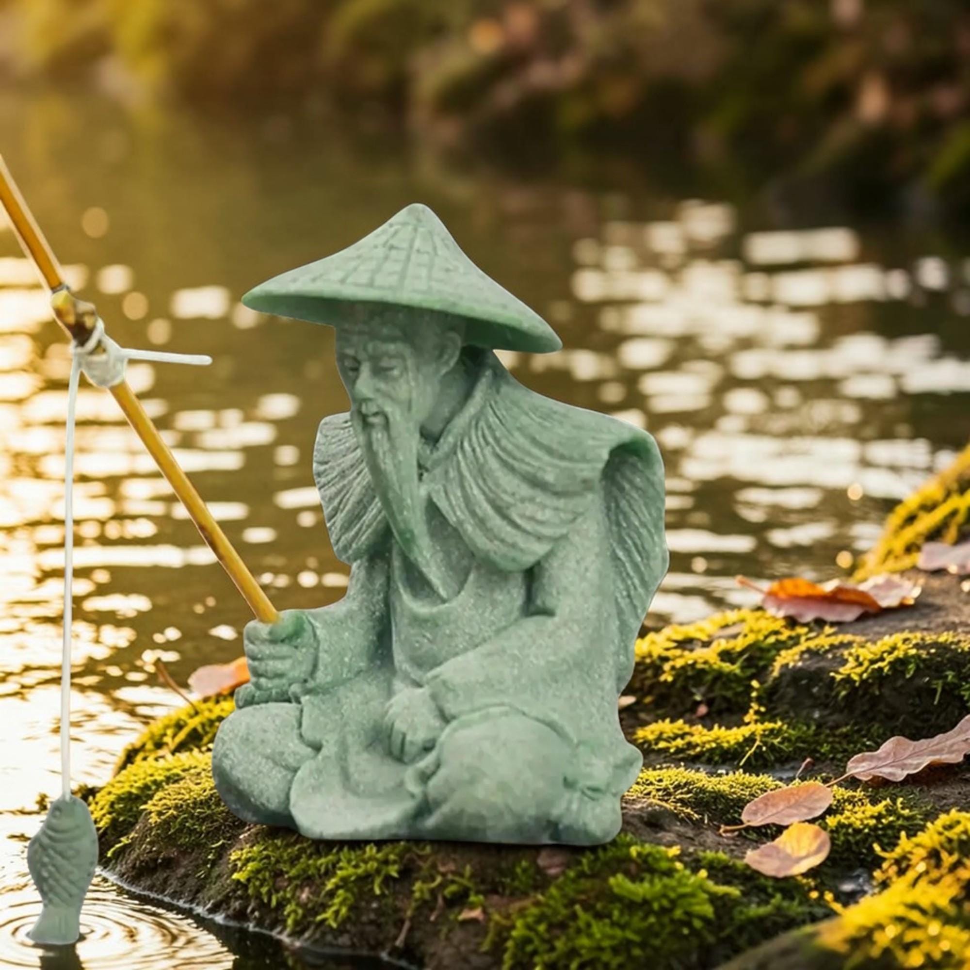 Asian Fisherman Yard - Etsy