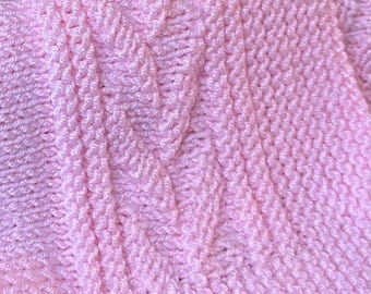 Baby Blanket Knitting Pattern: Easy Newborn Gift (Instant PDF Download in English)