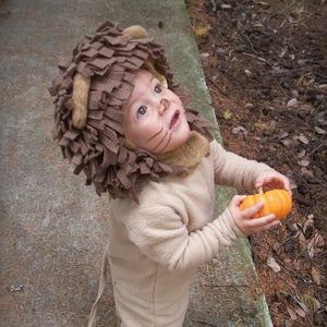 Lion Costume, Toddler Boy Halloween Costume, Toddler Girl Costume, kids Costume, Complete Children's Costume image 1