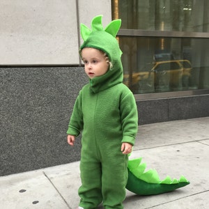 Dinosaur Halloween Costume Toddler Boy Halloween Costume, Toddler Girl Halloween Costume, Green Dinosaur kids costume