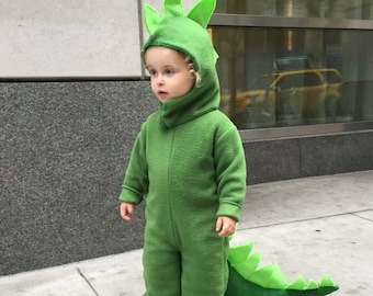 Dinosaur Halloween Costume Toddler Boy Halloween Costume, Toddler Girl Halloween Costume, Green Dinosaur kids costume